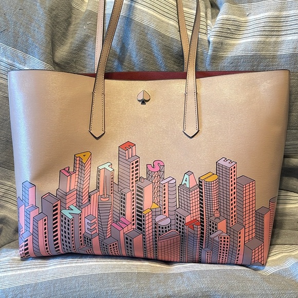 NWT Kate Spade Rock Center City Skyline Large Tote - Picture 3 of 8